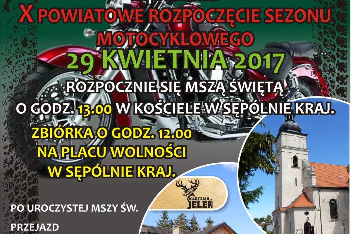 X OTWARCIE SEZONU BRACTWA MOTOCYKLOWEGO KRAJNA