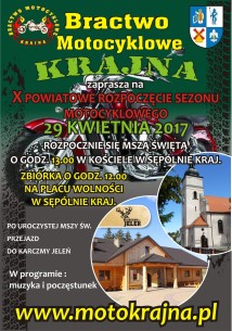 X OTWARCIE SEZONU BRACTWA MOTOCYKLOWEGO KRAJNA