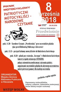 Piknik Motocyklowy Patriotyczni Motocykliści - Narodowe Czytanie