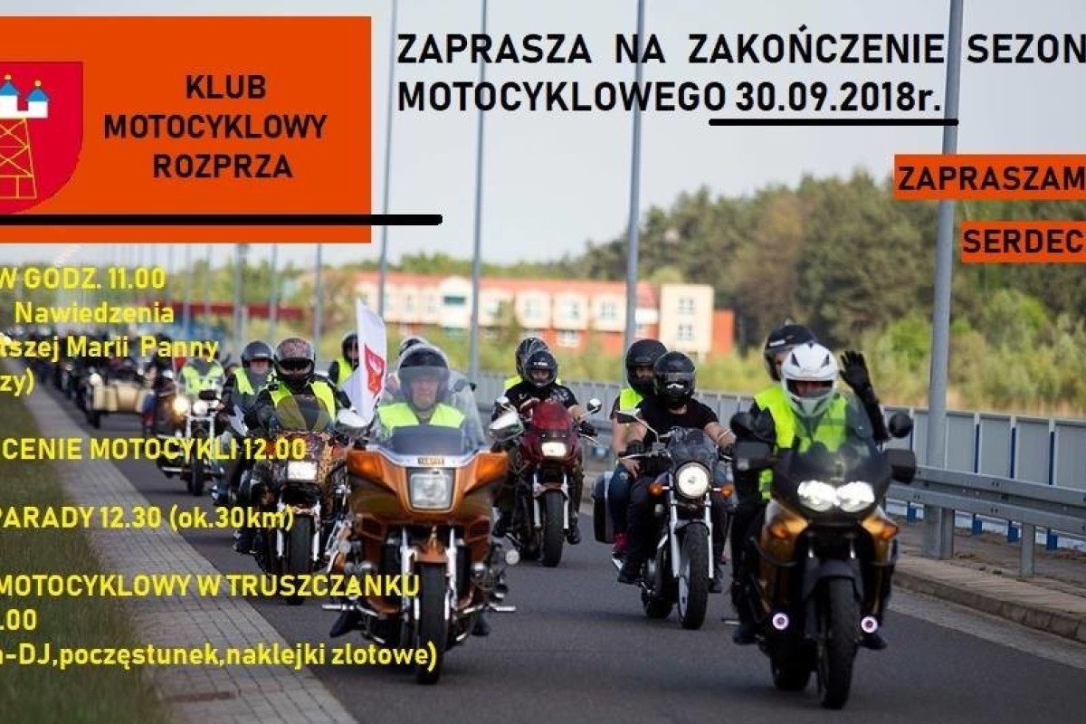 Zakończenie Sezonu Motocyklowego w Rozprzy