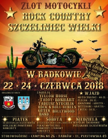 ZLOT MOTOCYKLI ROCK COUNTRY SZCZELINIEC WIELKI 