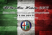 Włoskie Lato 2017 - Zlot Alfa Romeo w Małopolsce