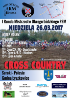 2017 Cross Country Mistrzostwa Okręgu Łódzkiego - Seroki 26.03