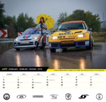 Międzyklubowy kalendarz Renault, sesja z Modelkami