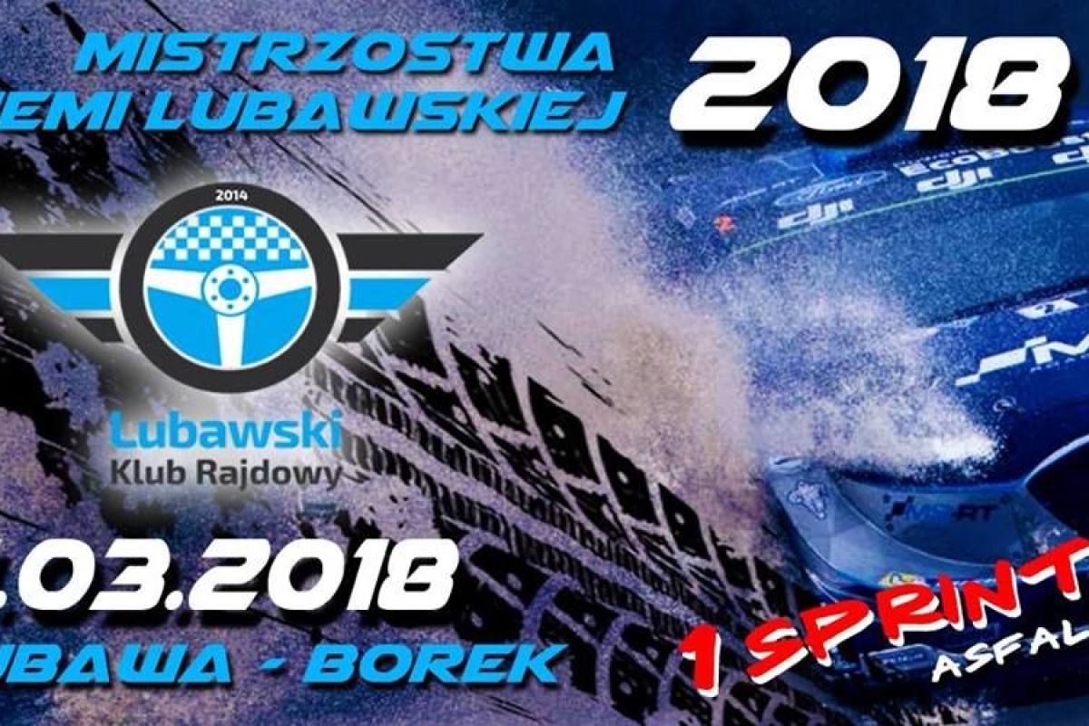 1 Sprint o Mistrzostwo Ziemi Lubawskiej 2018
