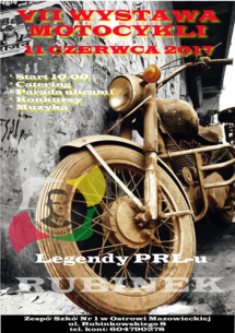 VII WYSTAWA MOTOCYKLI - LEGENDY PRL-U