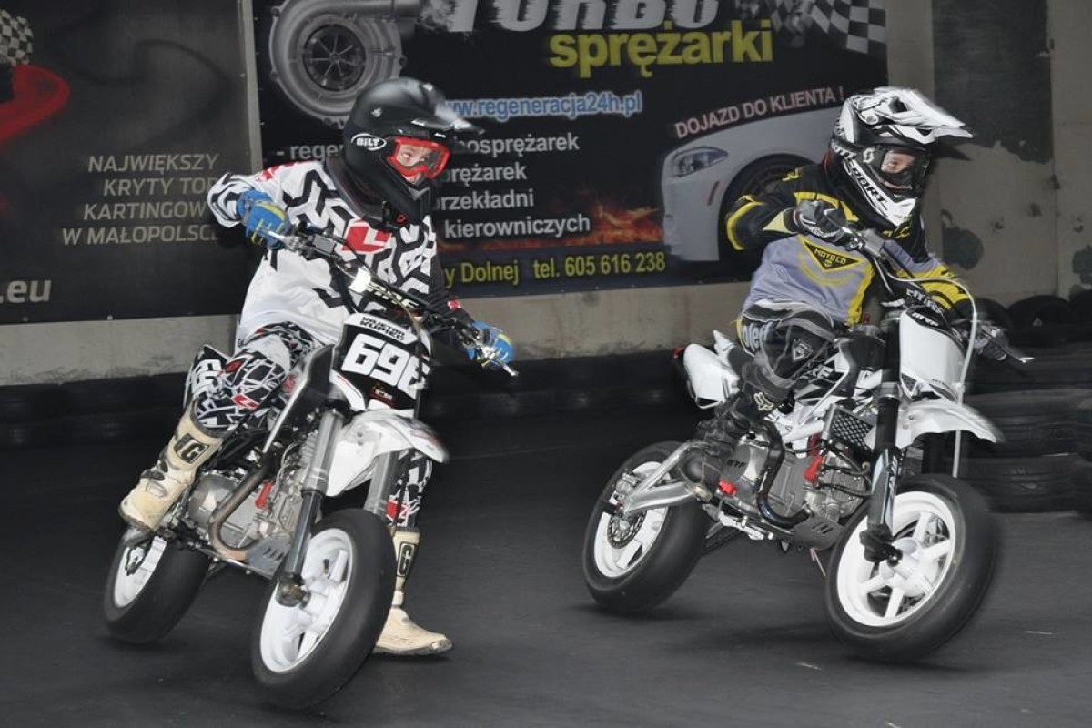 Trening PitBike na torze Kartingowym Daytona