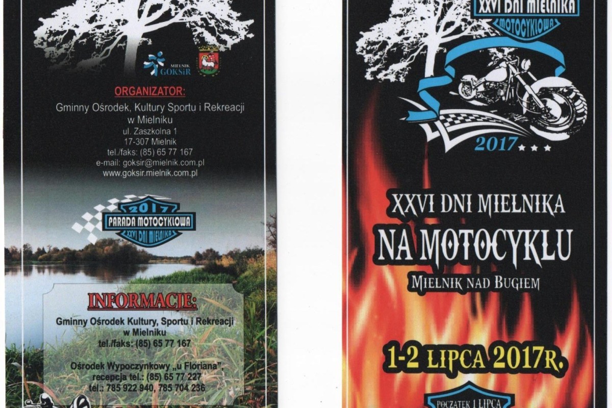 XXVI DNI MIELNIKA NA MOTOCYKLU