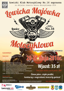 Łowicka Majówka Motocyklowa 2016