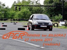 27 sierpnia  Tor Biłgoraj - Trening techniki jazdy z amatorską Podkarpacką Grupą Rajdową
