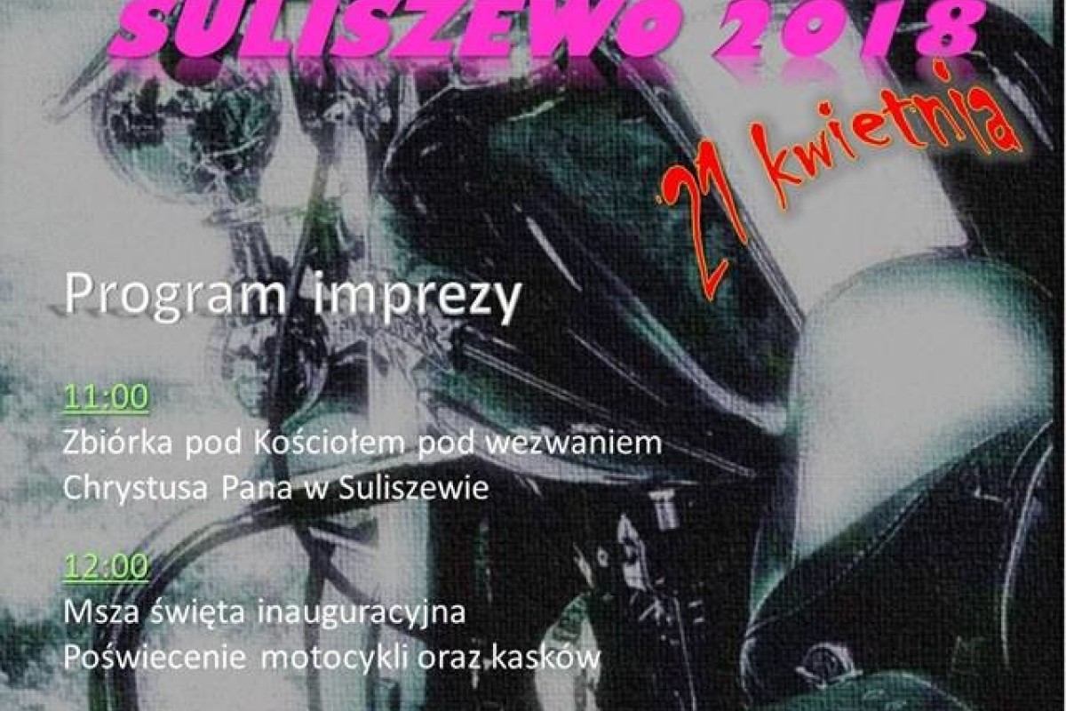 IV Rozpoczęcie Sezonu Motocyklowego SULISZEWO 2018