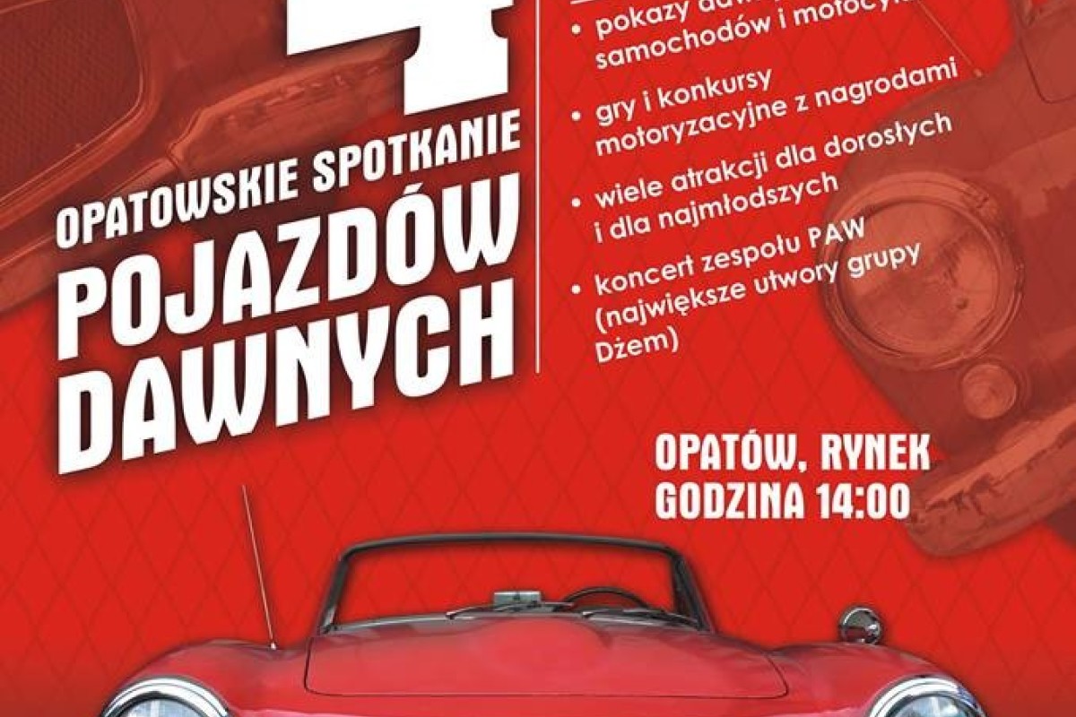 IV Opatowskie Spotkanie Pojazdów Dawnych