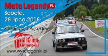 MotoLegendy na trasie 10.Wyścigu Górskiego w Limanowej