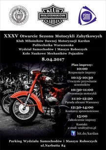 XXXV Otwarcie Sezonu Motocykli Zabytkowych 2017