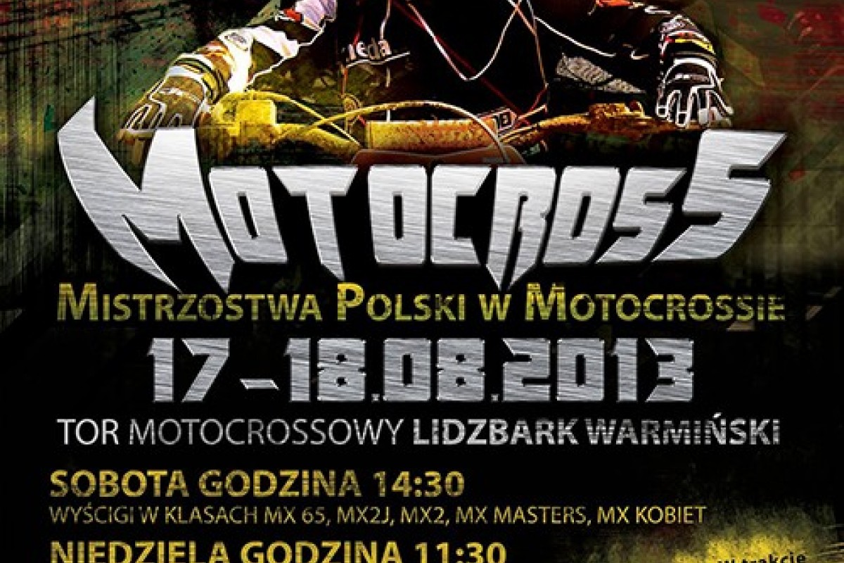 2013 Mistrzostwa Polski Motocross - Lidzbark Wamiński