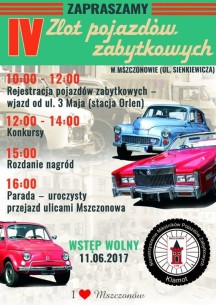 IV ZLOT POJAZDÓW ZABYTKOWYCH W MSZCZONOWIE