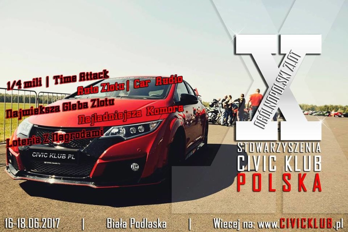 X Zlot Stowarzyszenia Civic Klub Polska