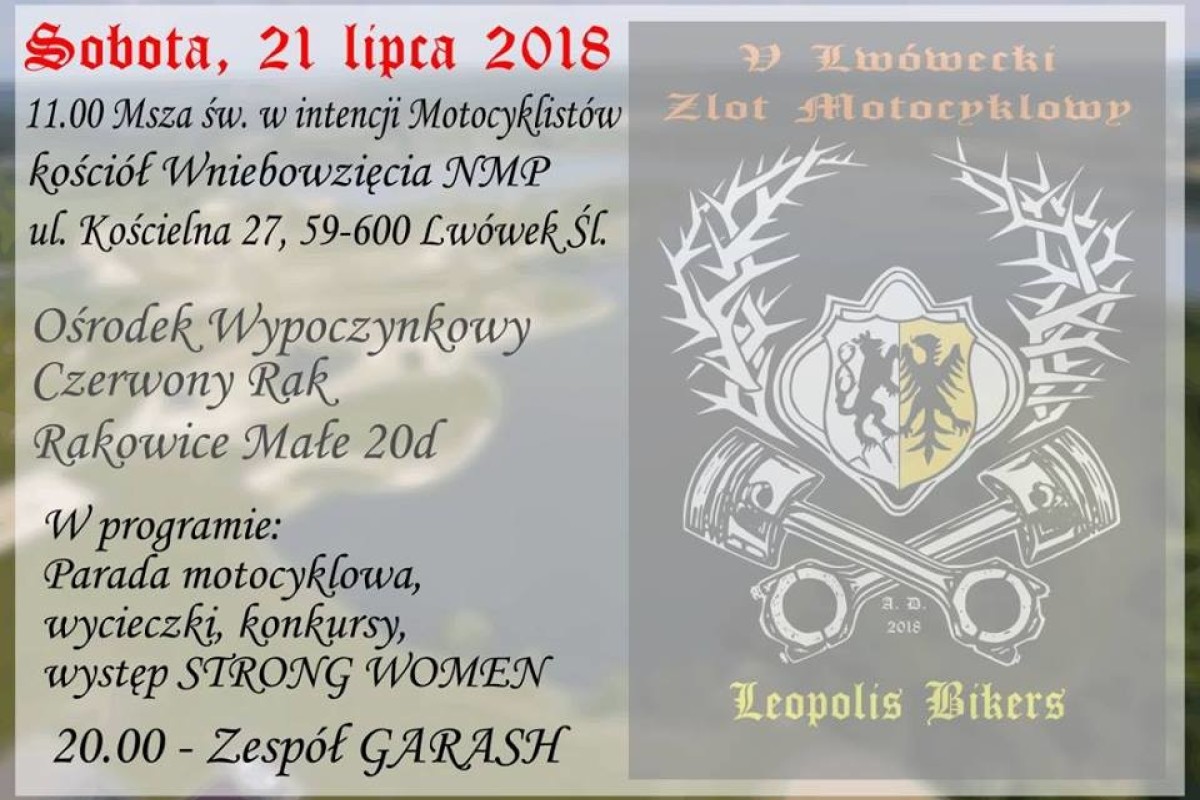 V "Jubileuszowy" Lwówecki Zlot Motocyklowy