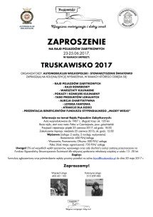 TRUSKAWISKO 2017 - RAJD POJAZDÓW ZABYTKOWYCH 