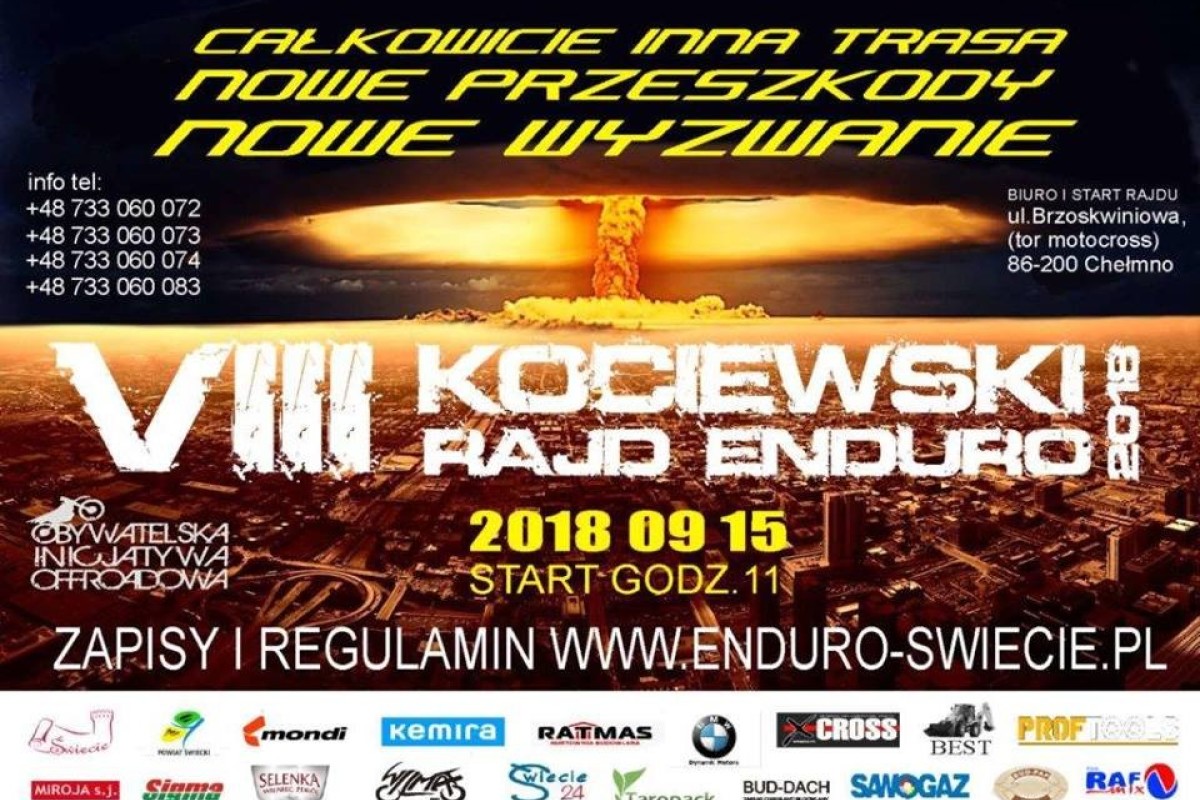 VIII Kociewski RAJD Enduro