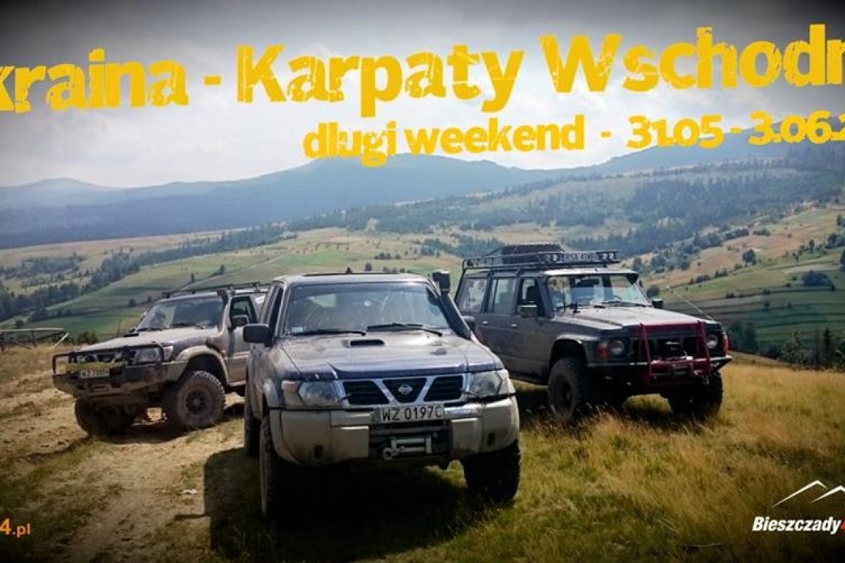 Ukraina Karpaty Wschodnie 4x4 /czerwcówka/