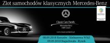 II Zlot samochodów klasycznych Mercedes-Benz Classic Cars Family D&R Czach