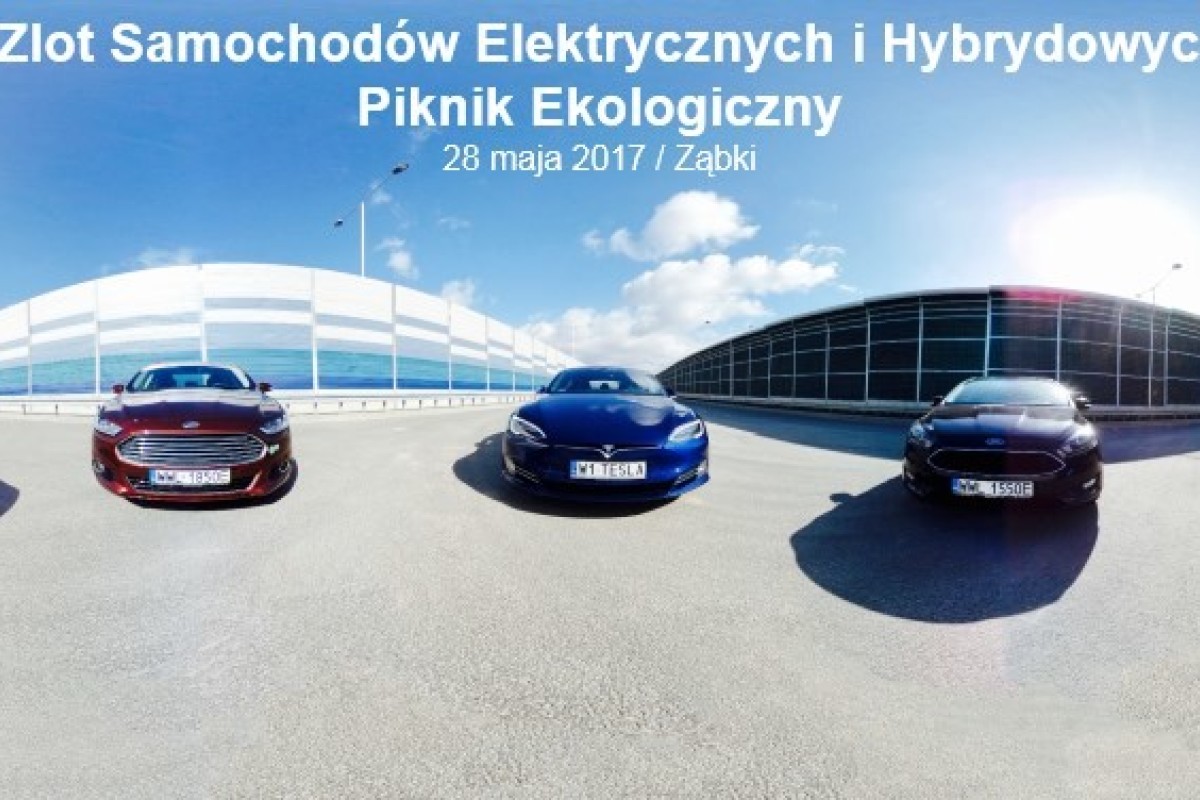 Zlot Samochodów Elektrycznych i Hybrydowych. Piknik Ekologiczny