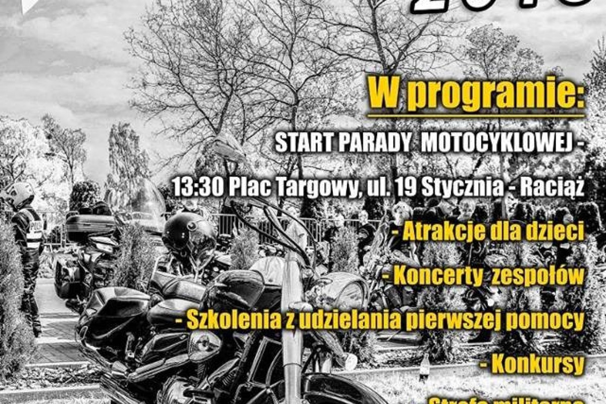 Piknik Motocyklowy Raciąż 2018