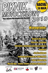 Piknik Motocyklowy Raciąż 2018