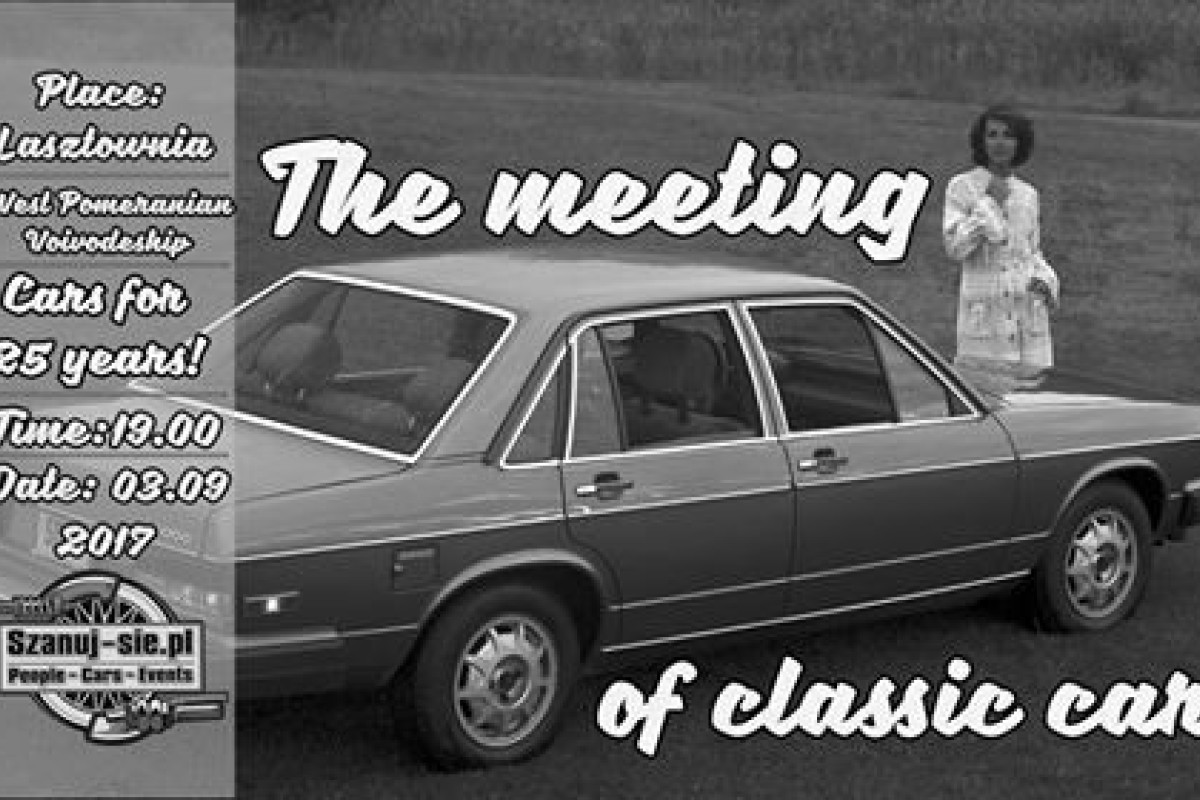 The meeting of classic cars!