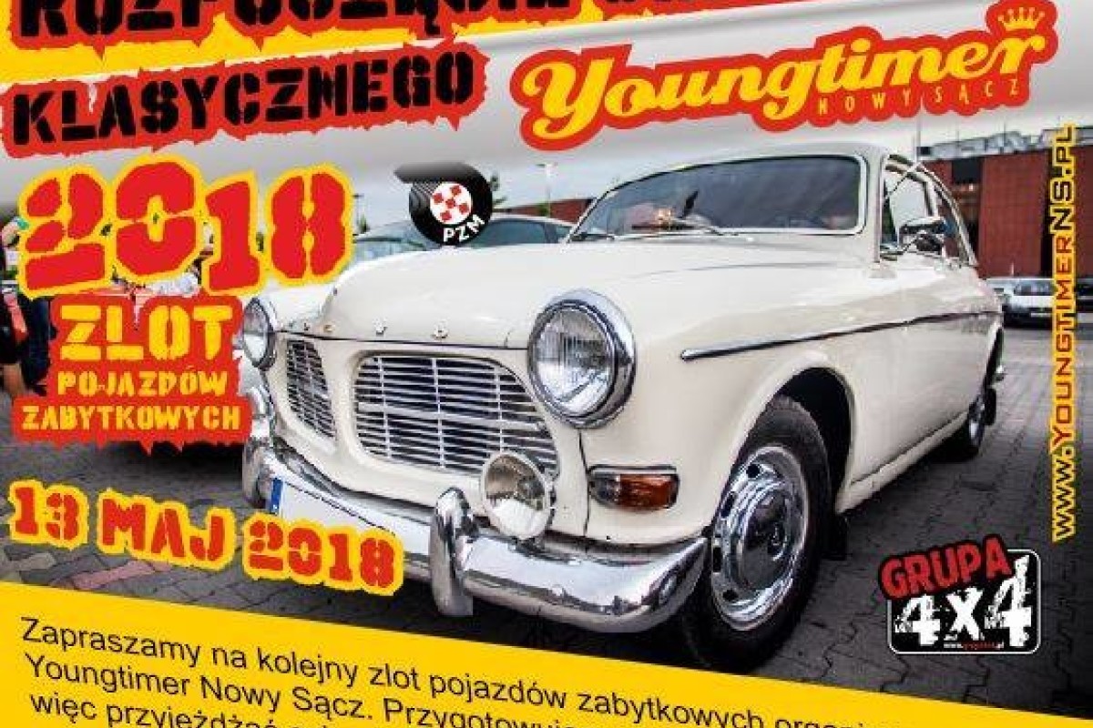 Rozpoczęcie Sezonu Klasycznego 2018 z Youngtimer Nowy Sącz