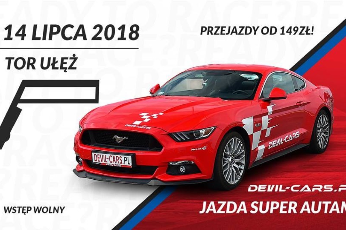 Tor Ułęż - Jazda super autami z DevilCars.pl