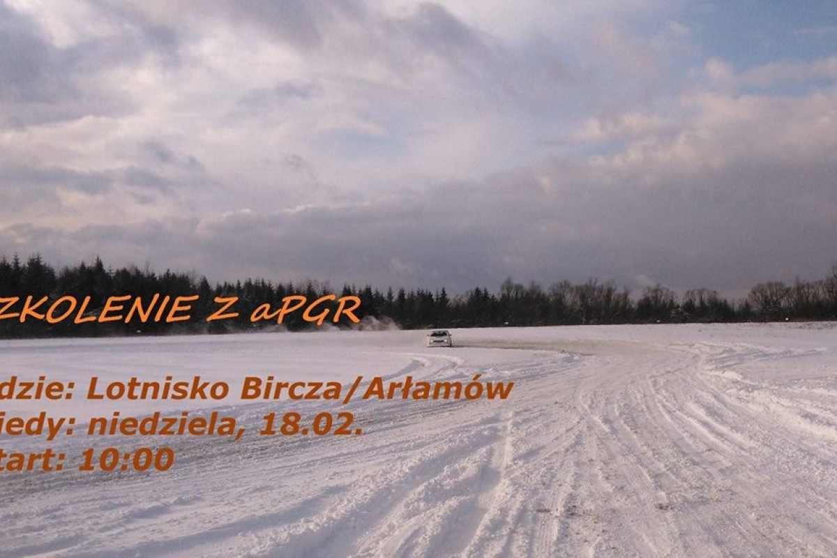 Arłamów lotnisko - zimowe szaleństwo z aPGR