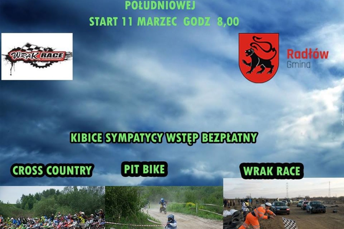 Zawody Wrak Race, Cross Country, Pit Bike