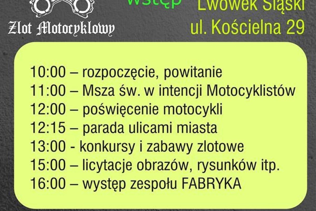 IV Lwówecki Zlot Motocyklowy