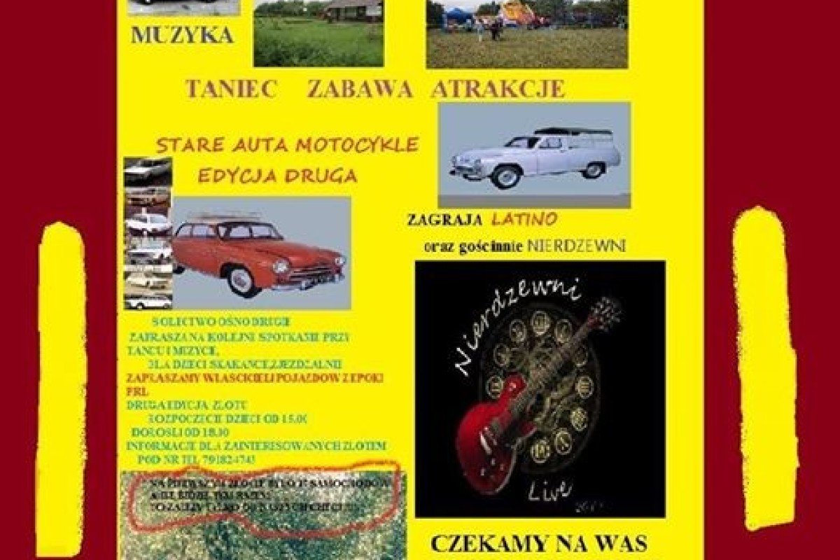 Piknik ze starą motoryzacją w tle - edycja II