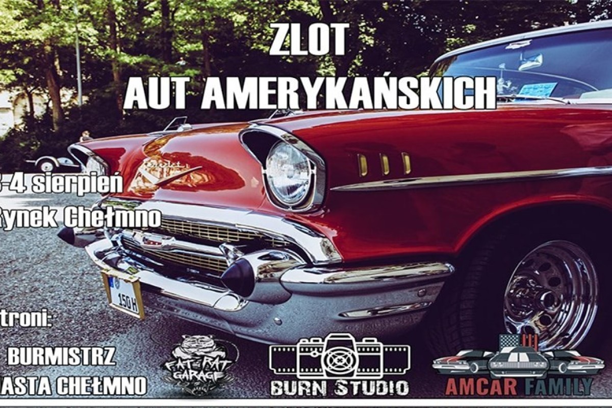 ZLOT AUT AMERYKAŃSKICH W CHEŁMNIE