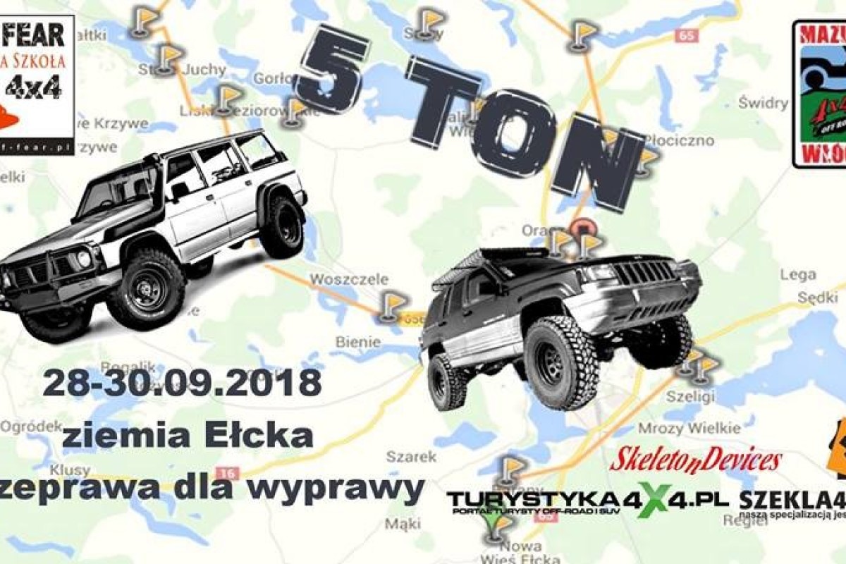 5 ton - przeprawa dla wyprawy