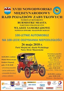 XVIII Nowodworski Międzynarodowy Rajd Pojazdów Zabytkowych