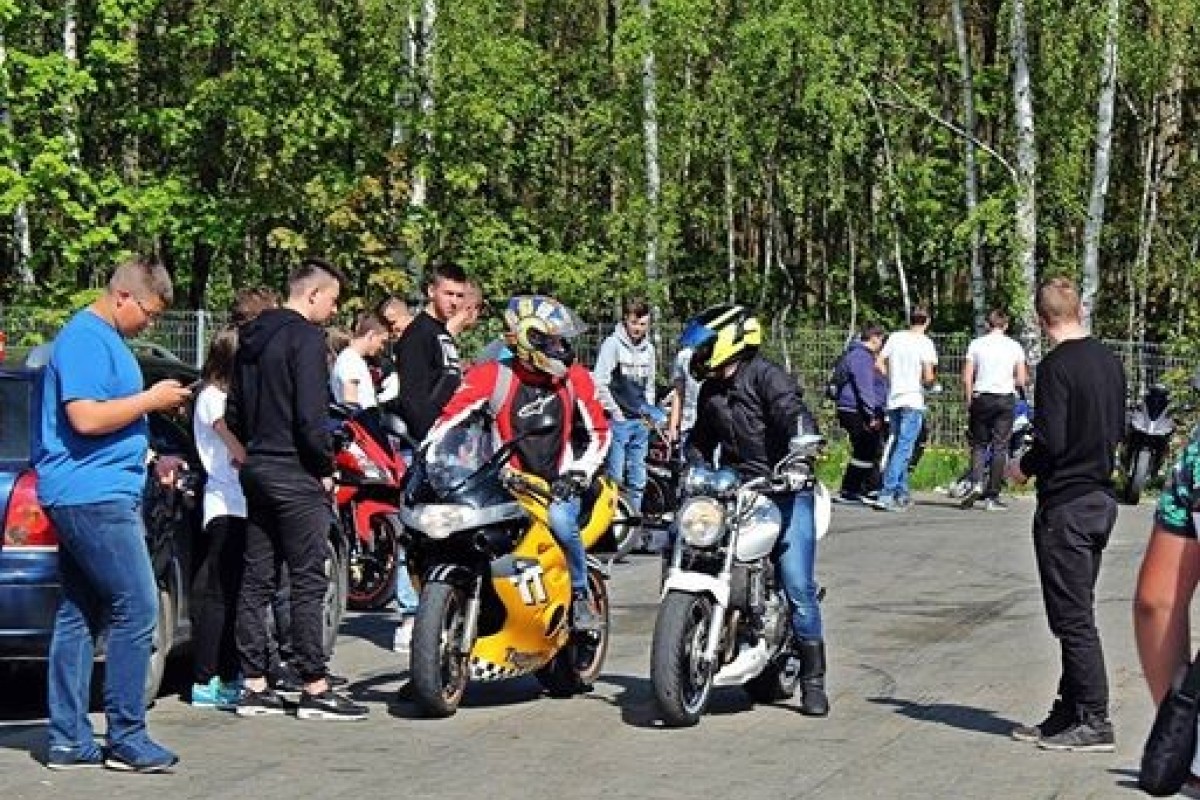 Moto zakończanie wakacji 2017 Łuków