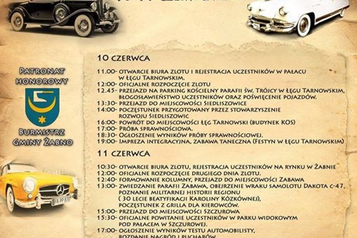 V Spotkanie Miłośników Zabytkowej Motoryzacji "W Cieniu Pałacu"