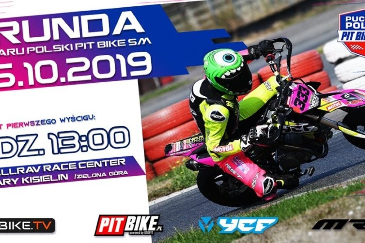 Puchar Polski Pit Bike SM 2019 Stary Kisielin (runda 5)