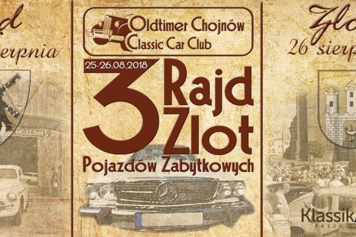 3 Rajd i Zlot Pojazdów Zabytkowych Oldtimer Chojnów