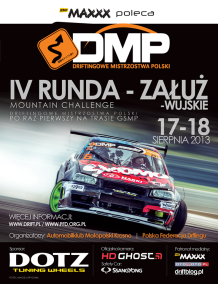 4 Runda Driftingowych Mistrzostw Polski 2013 - Załuż