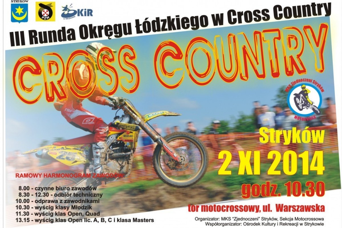 2014 Mistrzostwa Okręgu Łódzkiego Cross Country - Stryków 2