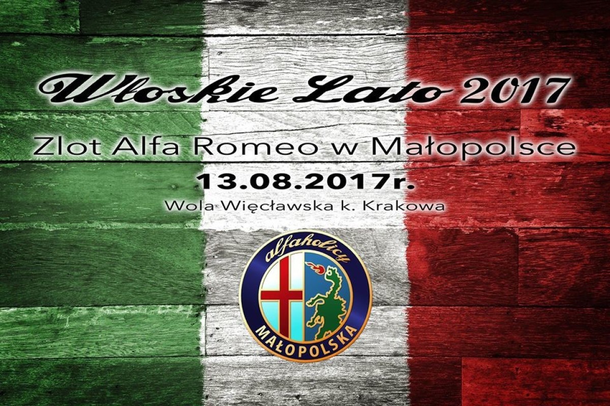 Włoskie Lato 2017 - Zlot Alfa Romeo w Małopolsce