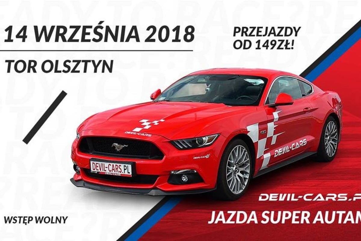 Tor Olsztyn - Jazda super autami z DevilCars.pl