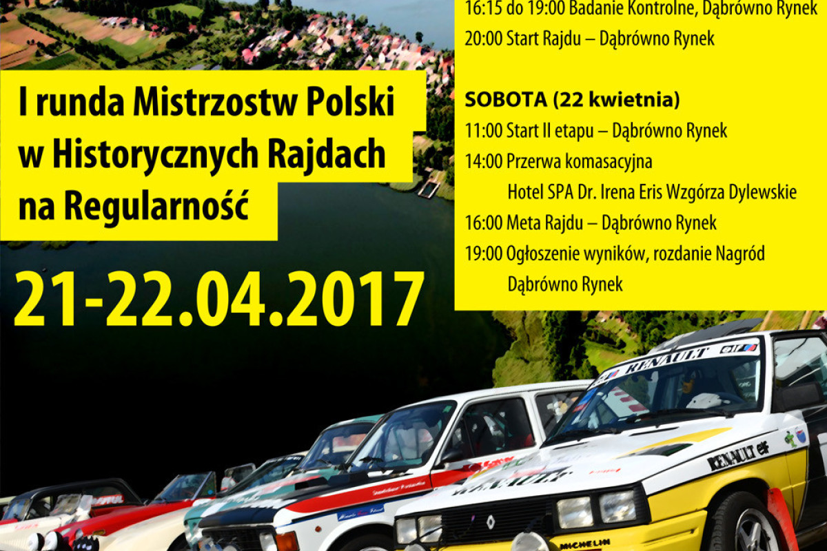 2017 Mistrzostwa Polski w Historycznych Rajdach na Regularność Rajd "Wspomnienie Warszawskiego" I runda