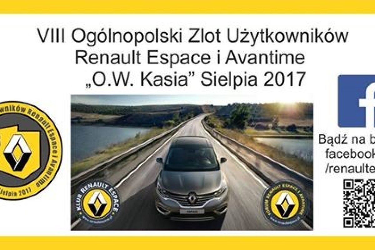 VIII Ogólnopolski Zlot Użytkowników Renault Espace i Avantime 2017