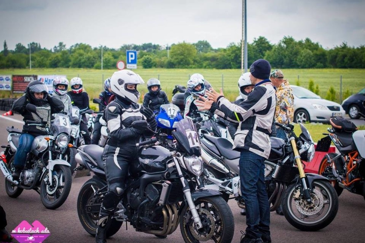 Szkolenie motocyklowe tylko dla Pań - sierpień